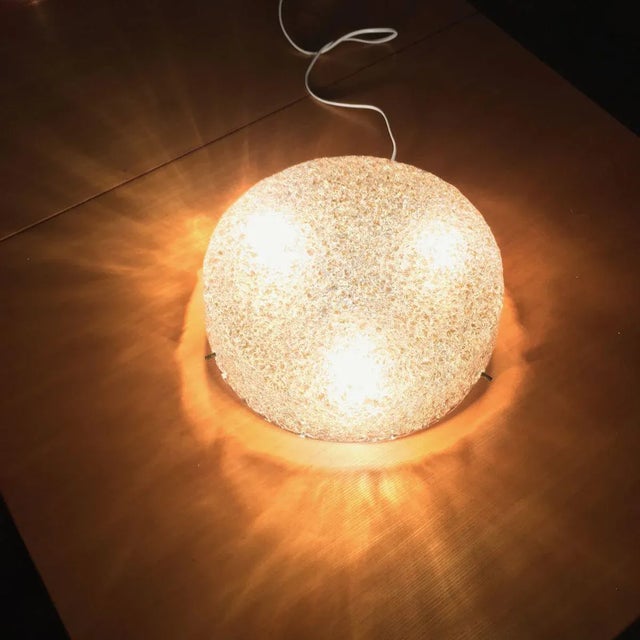 Mid-Century Modern Vintage Ceiling Lamp from Hillebrand Lighting For Sale - Image 3 of 12