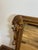 French Vintage Hollywood Regency Gold Laurel Crest Wall Mirror For Sale - Image 3 of 9