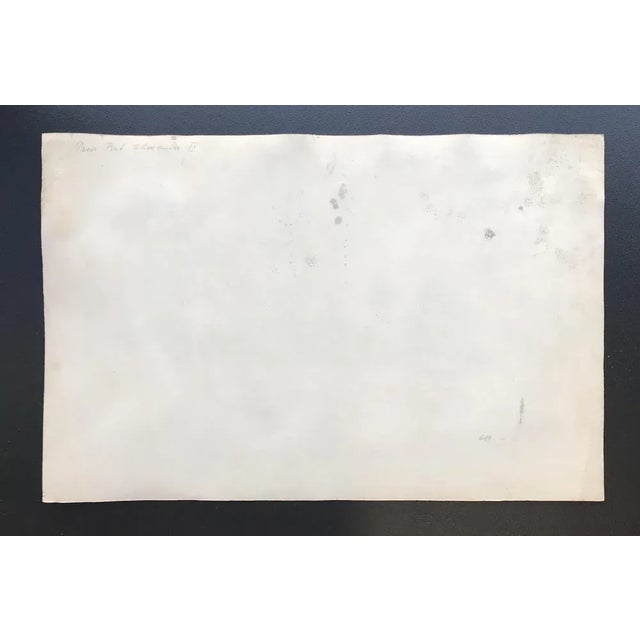 Pierre Desesuis, Alexander IIA Bridge, Paris, 1981, Watercolor & Gouache on Paper For Sale - Image 8 of 9