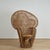 Vintage Anglo Indian Wicker Peacock Chair For Sale - Image 4 of 14