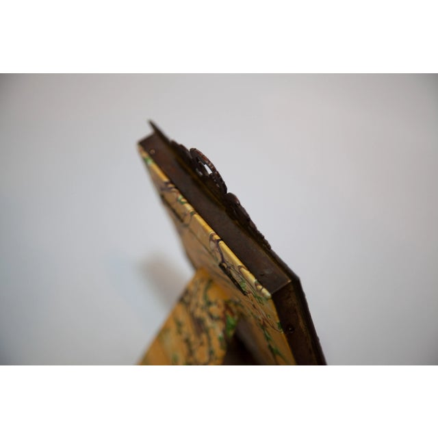 Metal Late 19th Century Louis XV Metal Gilded Frame For Sale - Image 7 of 11