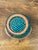 Late 20th Century Vintage Studio Pottery Pouring Bowl in Cobalt Blue and Turquoise Glaze For Sale - Image 5 of 10