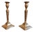 Antique Victorian Brass Candlesticks, 1880s, Set of 2 For Sale