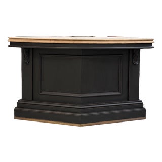 20th Century Curved Bar Counter, 1980s For Sale