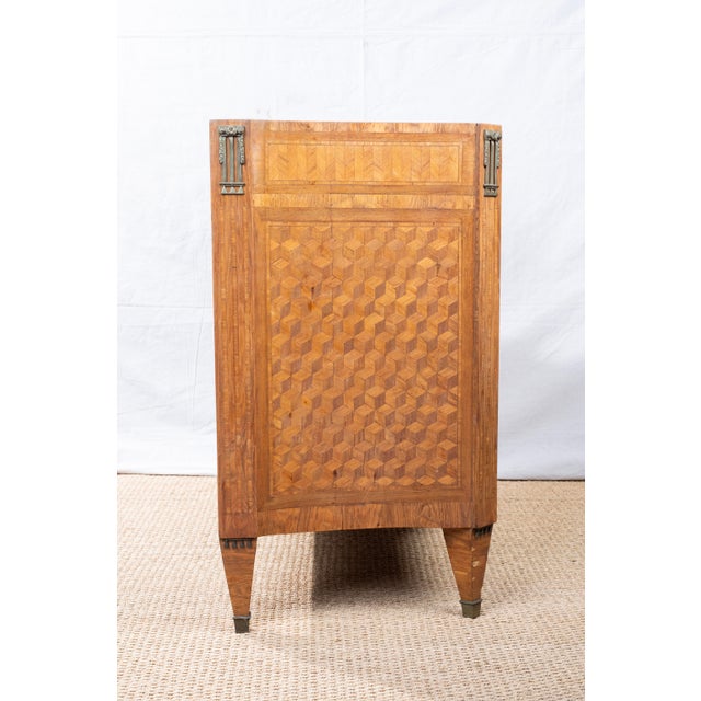 19th Century French Chest With Parquetry Inlay For Sale - Image 17 of 17