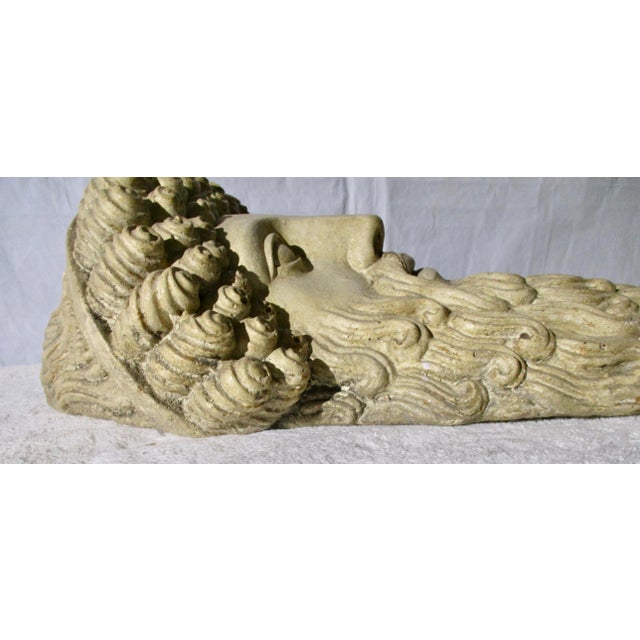 Greek Garden Sculpture of Zeus Chairish