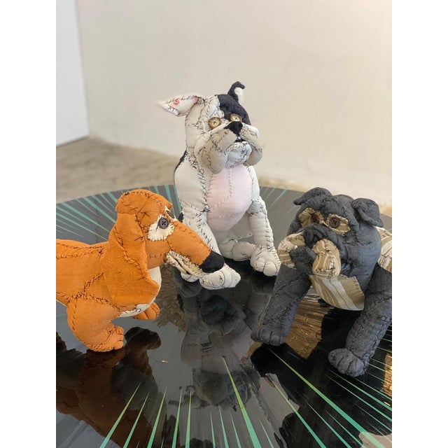 Contemporary Anne Valérie Dupond, Bernard Bulldog Dog Sculpture, 2025, Textile For Sale - Image 3 of 7