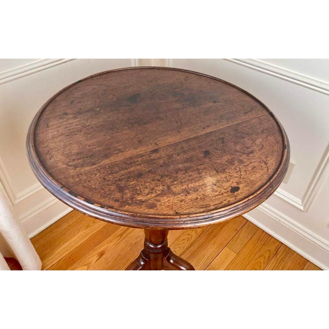 American Antique Mahogany Side Table Circa 1920s For Sale - Image 3 of 12