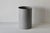 Kartell Tall Cylindrical Gray Wastebasket Vintage. Fabulous vintage wastebasket. In good vintage condition with some wear...