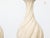 19th Century Pine Twisted Finials on Tall Bases Mounted as Table Lamps - a Pair For Sale - Image 9 of 10