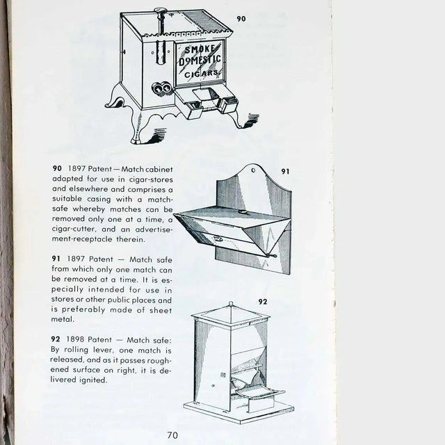 Vintage A History of Match Safes in the United States by Audrey G. Sullivan Book For Sale In Denver - Image 6 of 7