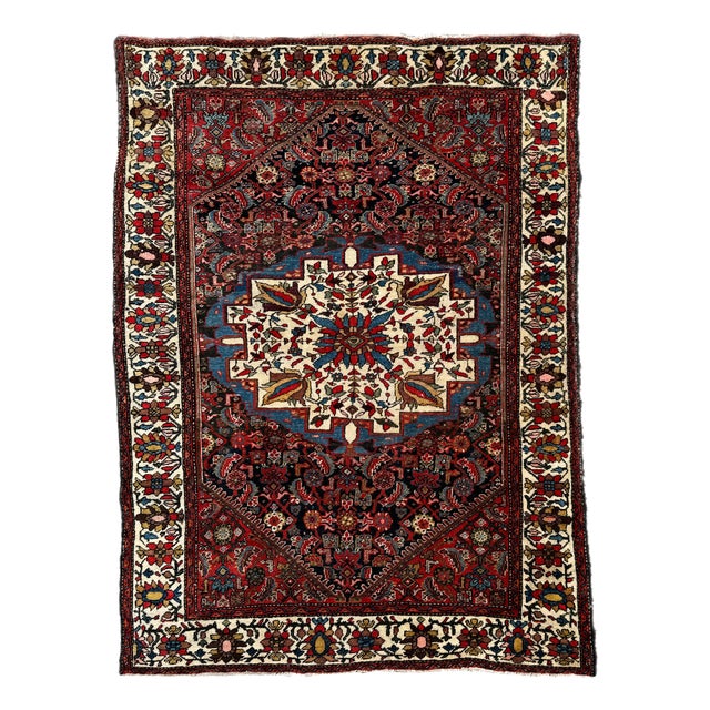 Antique Bidjar Rug, 1890s For Sale