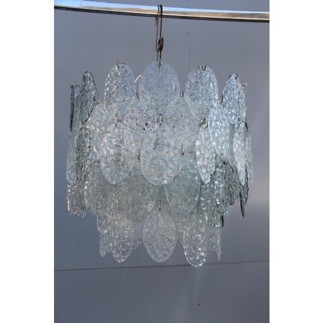 Murano Glass Pendant Light from Vistosi, 1960s For Sale - Image 13 of 13