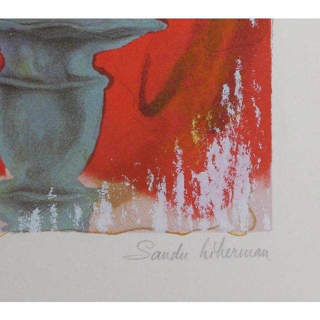 Shabbas Candles V A Sandu Liberman Romanian/Israeli (1923–1977) Date: circa 1970 Lithograph, signed and numbered in pencil...