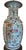 Chinese Late 19th Century Chinese Canton Rose Medallion Lamps - a Pair For Sale - Image 3 of 14