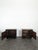 Large Art Deco Mahogany Bedside Tables, Set of 2 For Sale - Image 5 of 8