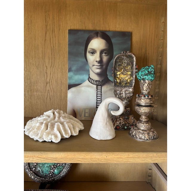 Vintage Brutalist Sculpture in the Style of Astier De Villatte For Sale - Image 13 of 14