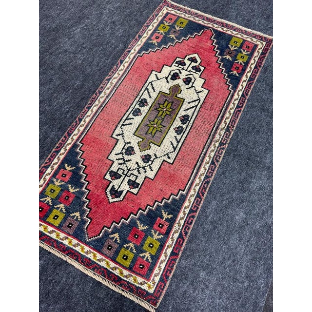Early 21st Century Turkish Yastik Rug 1'10" x 3'10" For Sale - Image 5 of 5