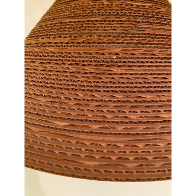 Gregory Van Pelt Cardboard Hanging Light Fixture Chairish