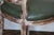Set of Four Italian Neoclassical Dining Chairs With Green Leather Seats, Circa 1930s For Sale - Image 15 of 18