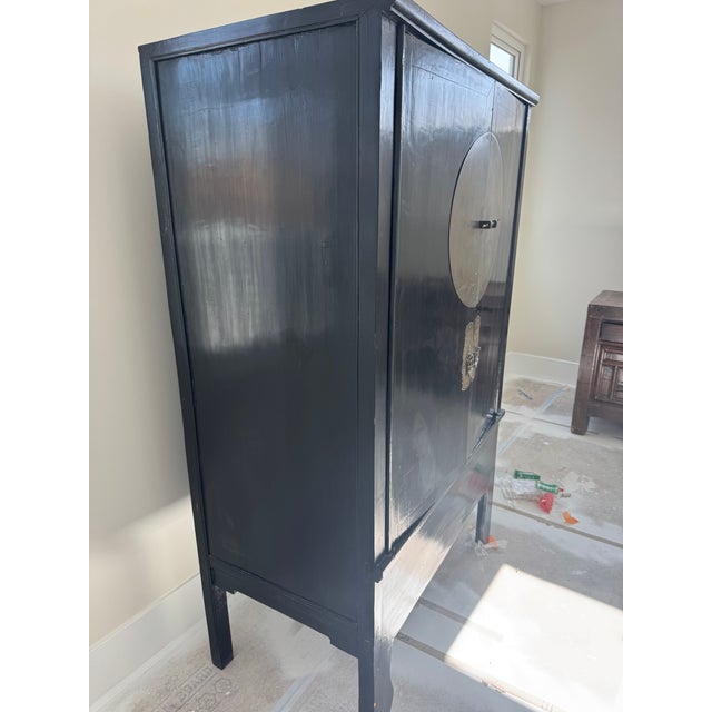 Asian Antique 19th Century Chinese Antique Wedding Cabinet For Sale - Image 3 of 6