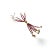 14K Yellow Gold Ruby Bead Drop Necklace. This elegant necklace features numerous strands of beaded rubies of various...