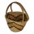 1940s Decorative Hand Woven Basket For Sale