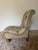 Dimensions: 21"W x 25.5"D x 31"H Seat Height: 13"H Vintage tufted leather fireside chair, French, circa 1950s. Beautiful...