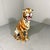 Large ceramic tiger. 1970’s. In good condition, at the back of the tail is a small restoration. H96XW48XD67 cm.