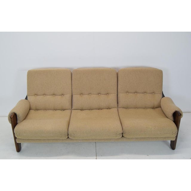 Mid-Century Three Seat Sofa, 1970s For Sale - Image 3 of 18