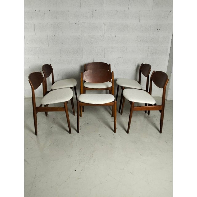 CONDITIONS: very good with small and inevitable signs of time and use, 2 chairs have imperfections on the backrests as...