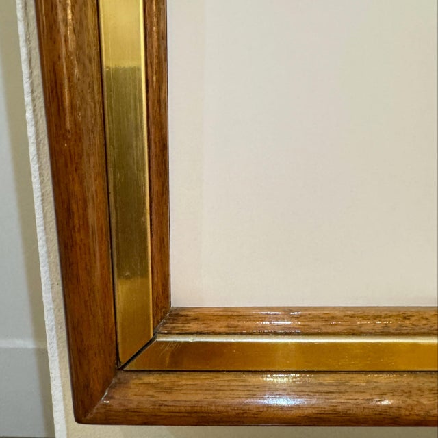 1950s Edward Wormley Modernist Wall Mirror For Sale In New York - Image 6 of 18