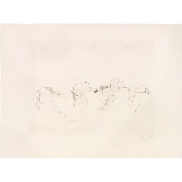 Engraving, 1976 Handsigned by the artist in pencil Edition : 115 Publisher : Galerie Schmücking (Braunschweig) Printer :...