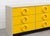 Mid Century Modern Yellow Lacquer Plastic + Wood Dresser in the Style of Raymond Loewy | Vintage Pop Art Space Age Design, C. 1970's For Sale - Image 11 of 13