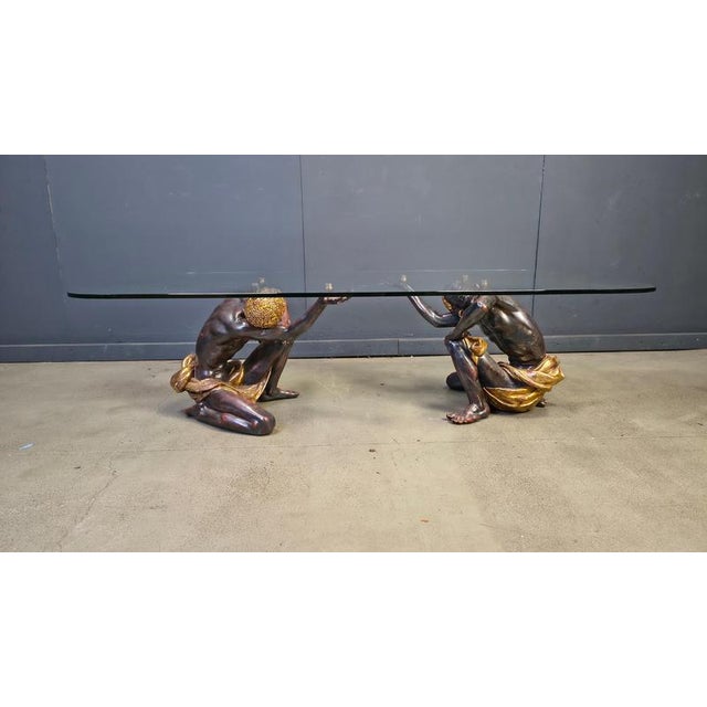 Vintage Sculptural Figure Coffee Table, 1960s For Sale - Image 11 of 16