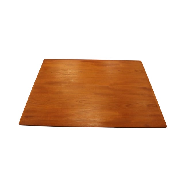 AT312 Dining Table in Teak and Oak by Hans J. Wegner for Andreas Tuck, Denmark, 1950s For Sale - Image 9 of 16