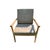 2010s Signed Pair of Thos. Moser White Oak & Leather ‘Fahmida’ Lounge Chairs | Mid-Century Modern For Sale - Image 5 of 7