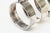 Vintage Bodum Sculptural Silver Plate Napkin Rings by Nathalie Du Pasquier Set of 6 For Sale - Image 10 of 12