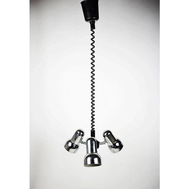 Metal Vintage Pendant Lamp in Metal, 1990s For Sale - Image 7 of 7