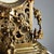Vintage Bronze Table Clock For Sale - Image 6 of 16