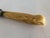 Victorian 19th Century Hand-Carved Bone Alligator Handled Culinary Carving Set - Set of 3 For Sale - Image 3 of 12