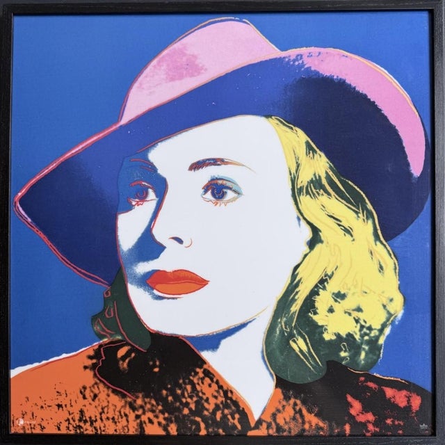 This limited edition (07/49) porcelain work was produced by Rosenthal using Andy Warhol’s iconic celebrity portraits....