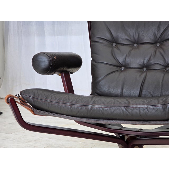 Vintage Norwegian Lounge Chair by Sigurd Ressel for Vatne Møbler, 1970s For Sale - Image 18 of 18
