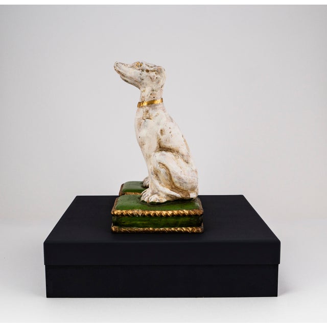 Vintage Greyhound Sculptures, Italy, 1960s-1970s, Set of 2 For Sale - Image 10 of 18