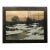 Dennis Sheehan "Serene Snow" Landscape Oil on Canvas Hand Signed Painting, Framed For Sale