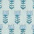 Contemporary Schumacher Mia Tulip Fabric In Mineral & Blue For Sale - Image 3 of 4