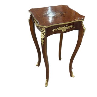 French Louis XV Style Copper Side Table Furniture For Sale