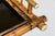 Antique Anglo-Japanese Aesthetic Movement Scorched Bamboo and Lacquer Butler Tray Table For Sale In West Palm - Image 6 of 9
