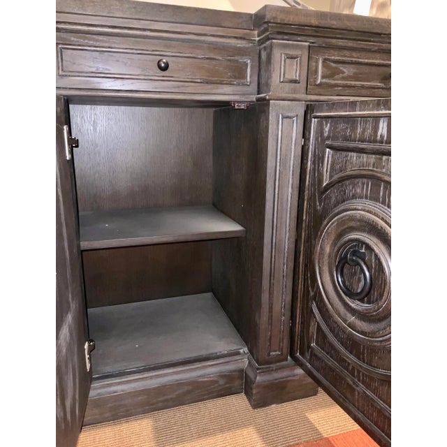 Baker Milling Road Transitional Chocolate Brown Emperor Sideboard For Sale - Image 10 of 11