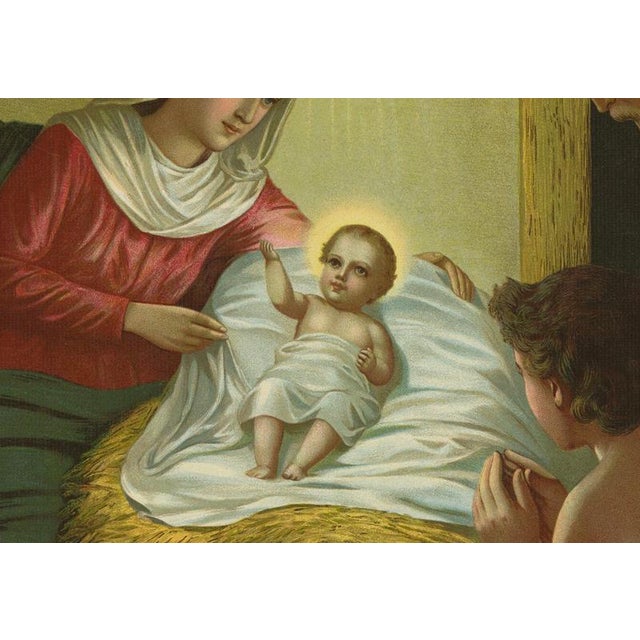 Birth of Jesus, 1900, Paper For Sale - Image 4 of 10
